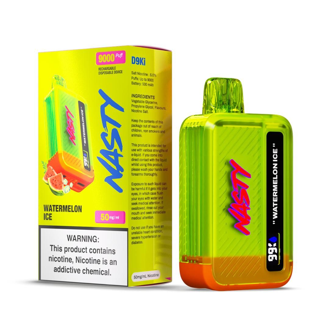 NASTY D9Ki 9000 PUFF 5% - Vape Infusion