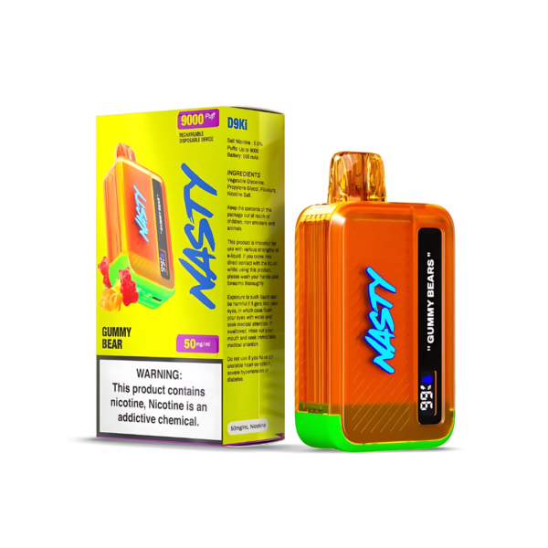 NASTY D9Ki 9000 PUFF 5% - Vape Infusion