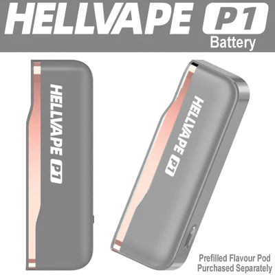 HELLVAPE P1 Battery Grey - Vape Infusion
