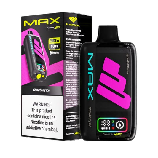 Max by Nasty 30000 Puffs Disposable Vape - Vape Infusion